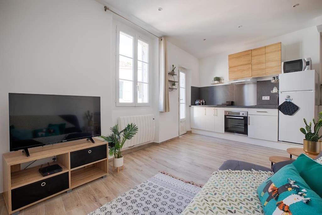 마르세유 Joli T3 Avec Balcon - Gare St-Charles A 50 M 아파트 외부 사진