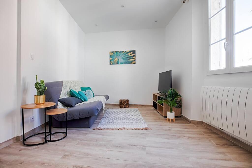 마르세유 Joli T3 Avec Balcon - Gare St-Charles A 50 M 아파트 외부 사진