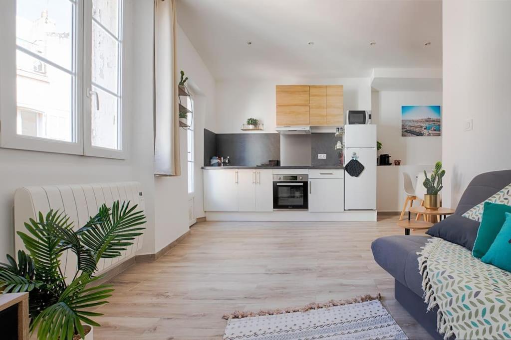 마르세유 Joli T3 Avec Balcon - Gare St-Charles A 50 M 아파트 외부 사진